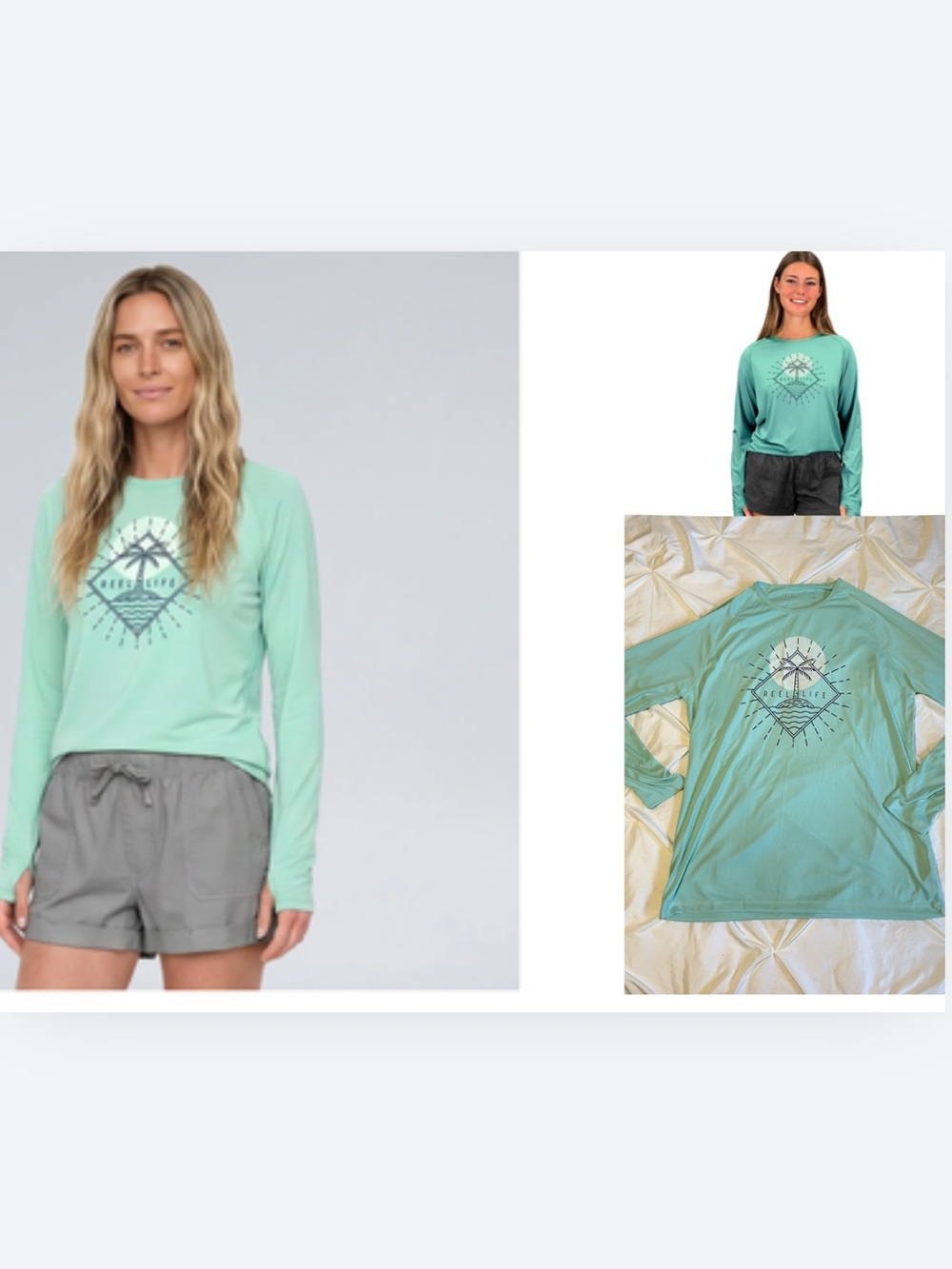 Reel Life Women's Long Sleeve UV Tee.